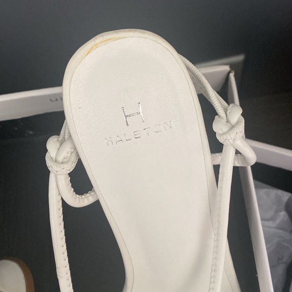 BNIB H Halston Women's Picasso Lace-Up Dress Sandals - Picture 3 of 6